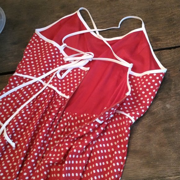 Red Polka Dot Dress - Picture 3 of 4